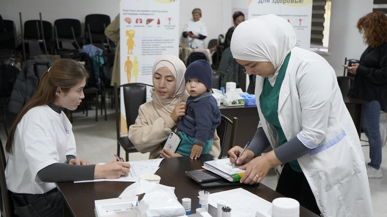 Blood lead levels in preschool children in the Kyrgyz Republic